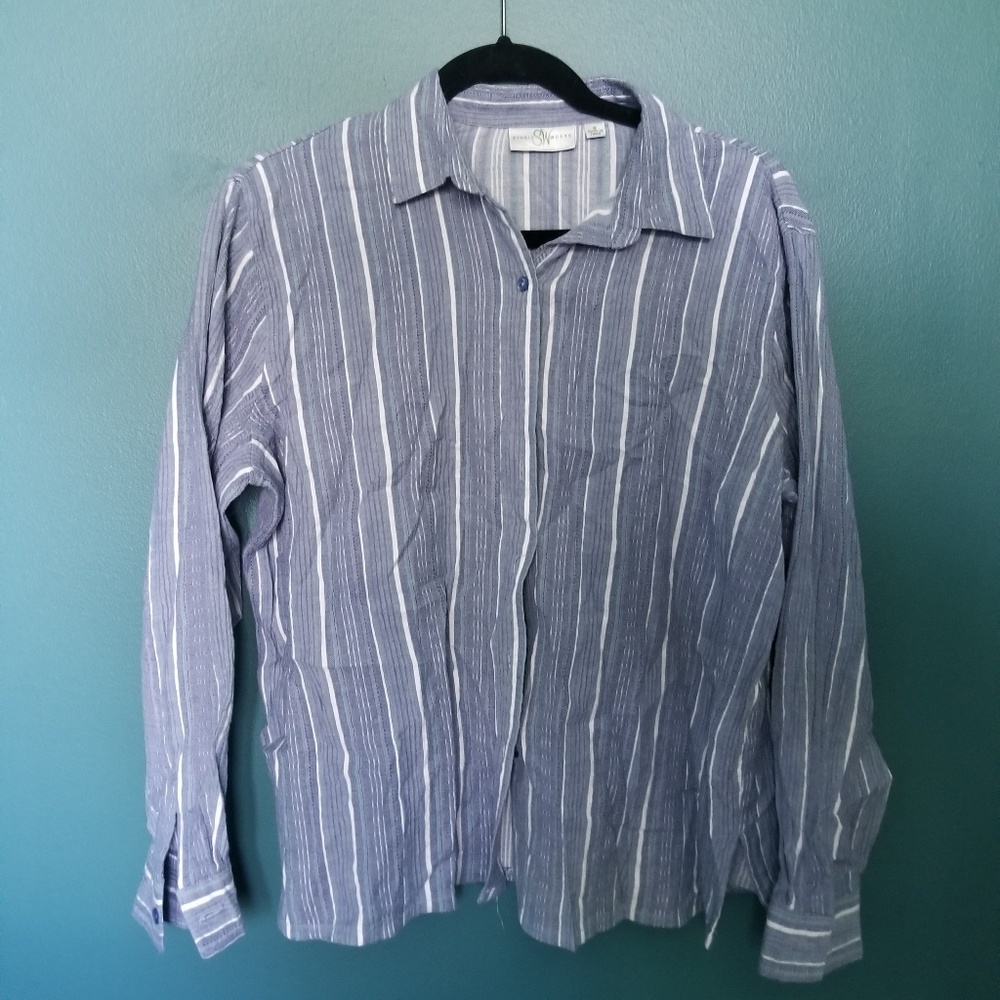 Striped Button Down - image 1